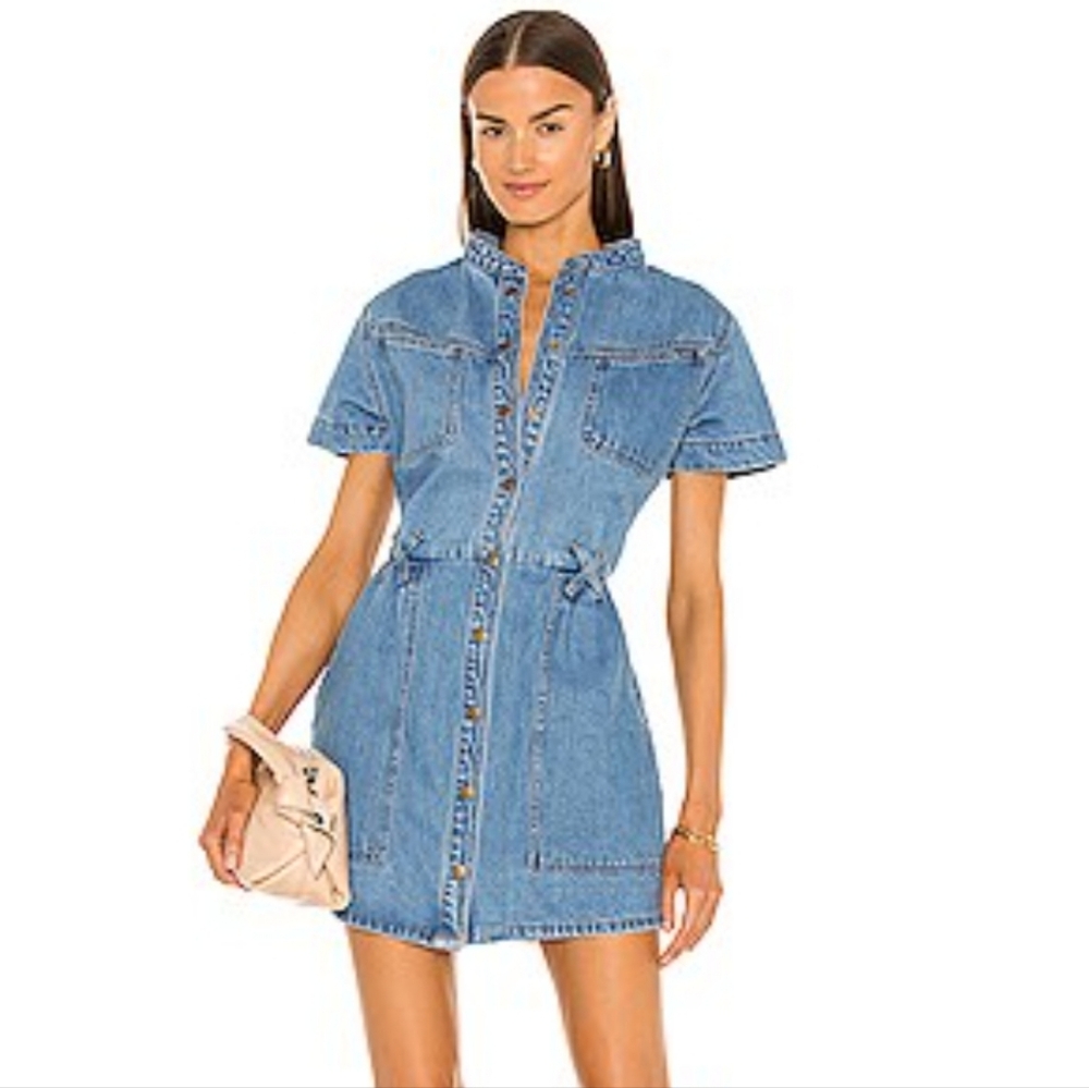 Bardot Light Blue Denim Apparel
